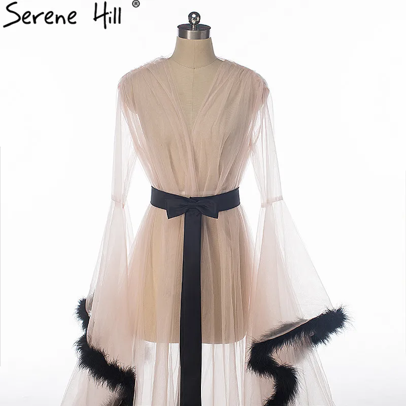 Длинное платье с мехом страусиных перьев для свадьбы 2020 HA2016|wedding dress with feathers|feather