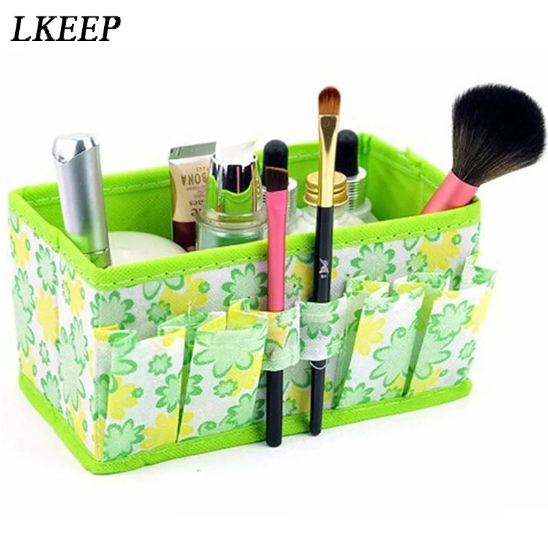 1 шт. многофункциональная открытая косметичка органайзер для косметики с цветами