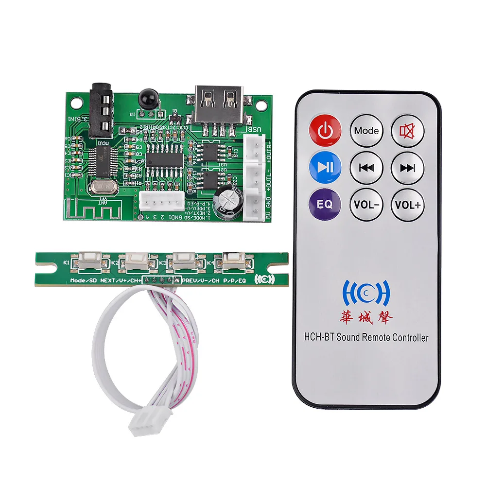 Aiyima 2*5 Вт Bluetooth усилитель плата Amplificador стерео Bluetooth 4,2 усилитель мощности плата поддержка AUX U диск USB декодирование 5 В