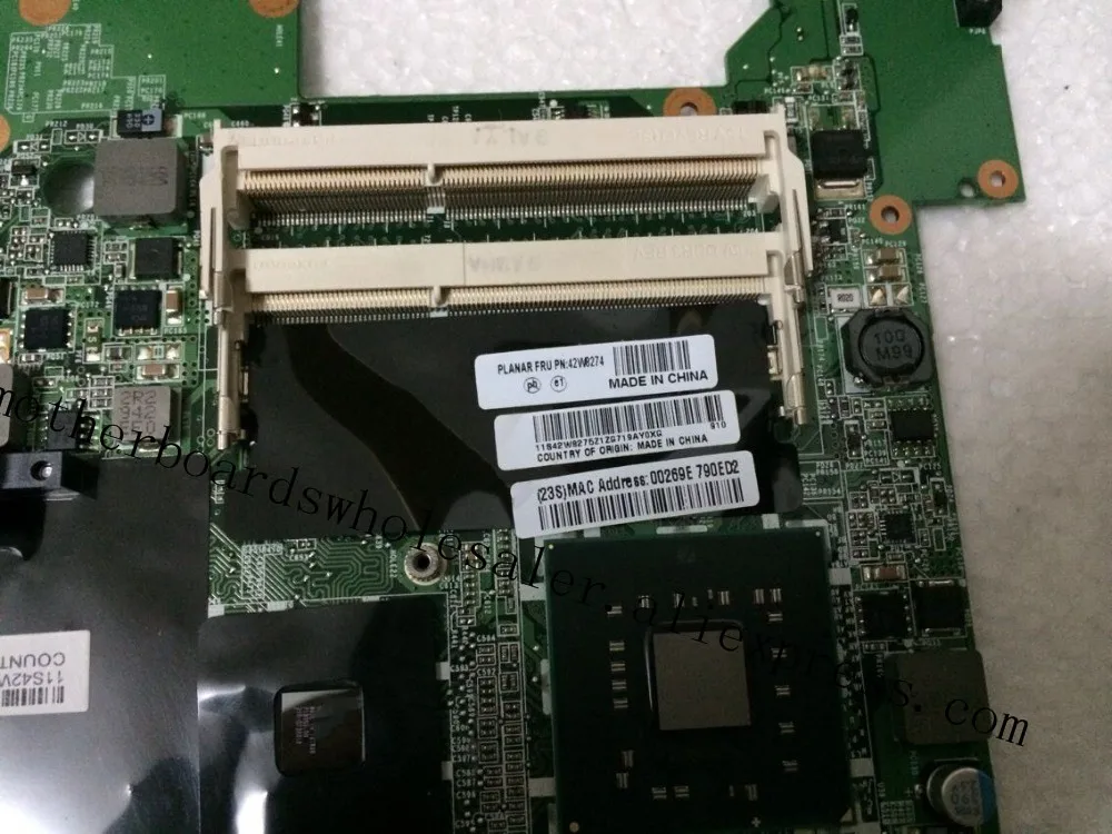 Оптовая продажа материнская плата 42W8274 для LENOVO THIKNPAD SL510 PM45 256MB | Компьютеры и офис