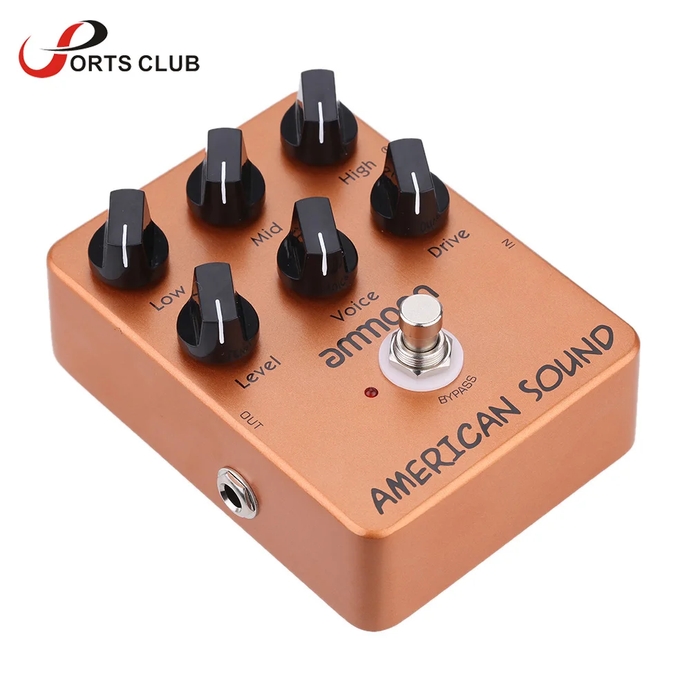 Ammoon AP 13 Американский звуковой усилитель симулятор гитарный эффект педаль