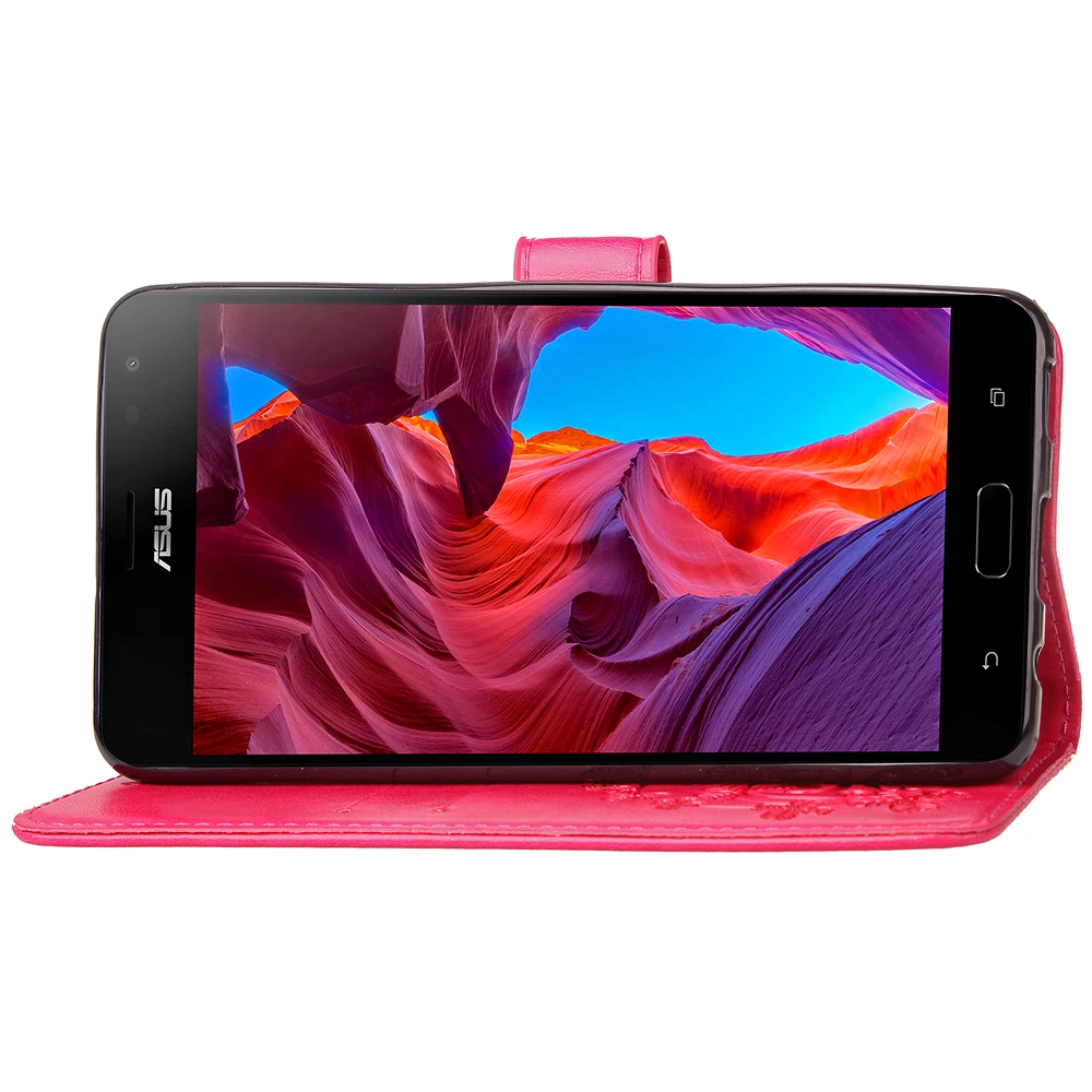 OUZifish Искусственная кожа флип чехол для Asus Zenfone AR ZS571KL телефон откидная крышка с