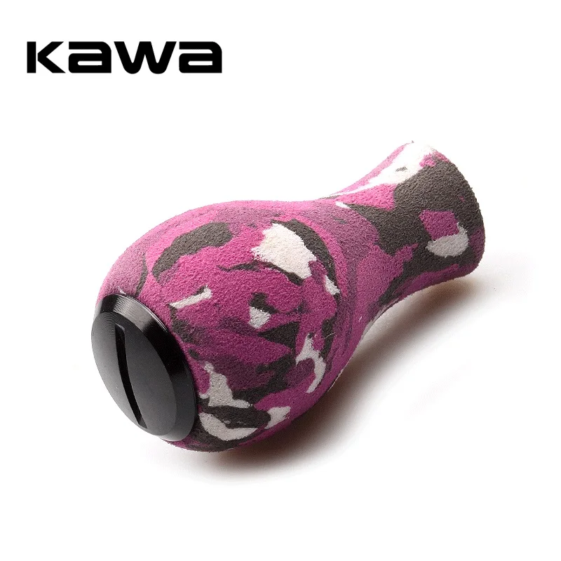 Kawa Ручка рыболовной катушки для Shimano катушка Daiwa EVA Materail 7*4*2,5 мм подшипник DIY ручка аксессуар катушка рокер Камуфляж Ручка - Цвет: Rose Camouflage
