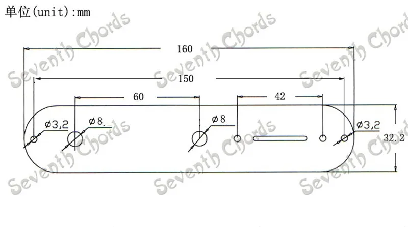 Металлическая панель управления переключателем электрогитары крышка проводки