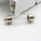 2 шт.лот галогенные фары для 6418 C5W 12V 5W SV8.5-8 36MM 3700K Поворотная лампа blake ширина лампы