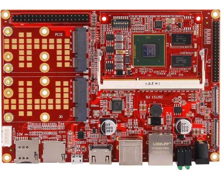 I. mx6dual компьютерная плата imx6 android/linux макетная плата i. mx6 cpu cortexA9 Встраиваемая POS/Автомобильная/медицинская/промышленная плата