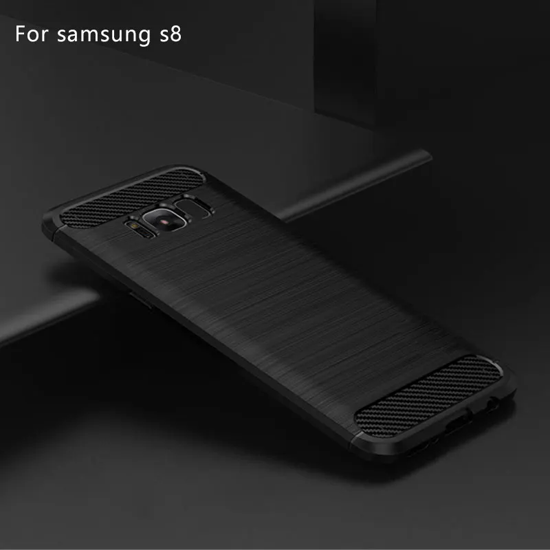 Тонкий мягкий чехол для телефона samsung s7 s8 s9 нескользящий матовый Силиконовый чехол для телефона для galaxy s7edge s8 plus s9 plus tpu чехол