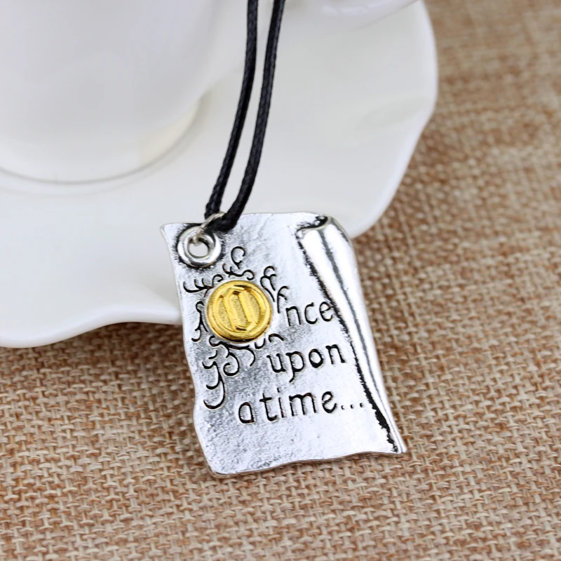 1 шт. ожерелье с изображением книги Once Upon A Time новое модное ювелирное изделие