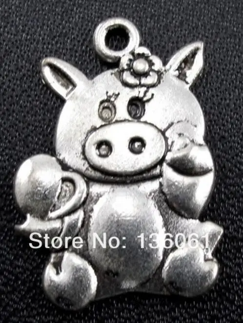 Винтажный серебряный крест череп костыль Слон Сова Снежинка Ангел Корона