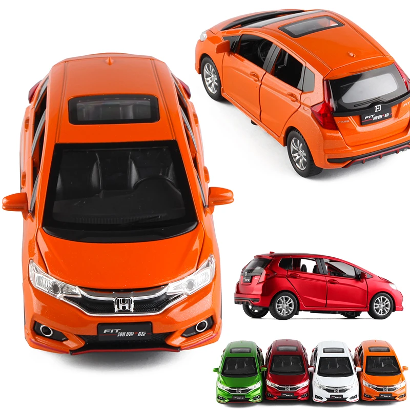 1:32 Honda Fit литье под давлением модель автомобиля детские игрушки коллекция