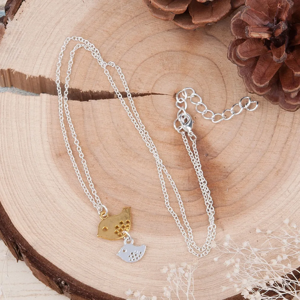 1 шт. цепочка с подвеской в виде птицы длина 45 см|necklace gold|trendy necklacechain 45cm |