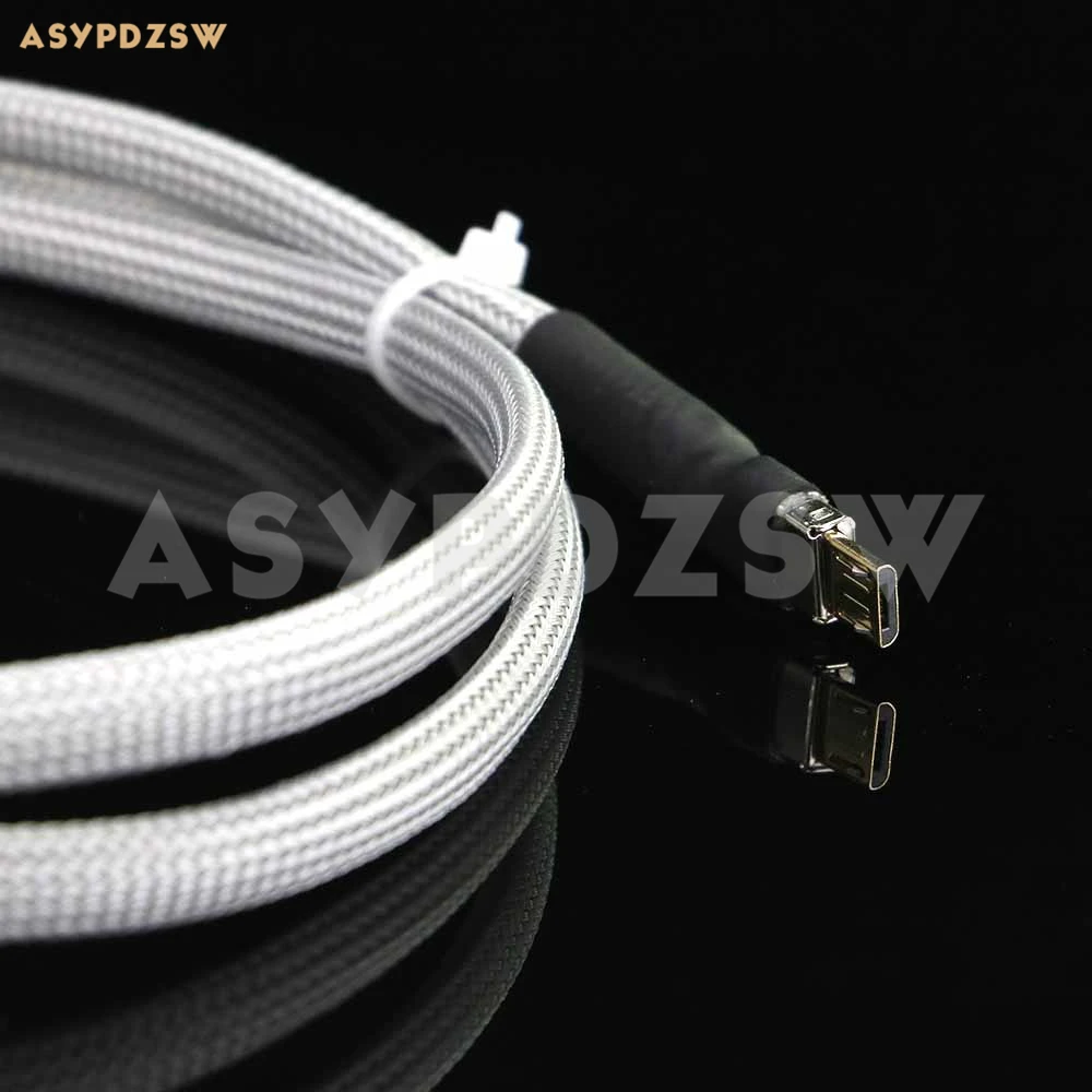 1,2 м DIY 4N Стерлинговое Серебро GX16 микро USB линейный кабель питания для Android/Raspberry