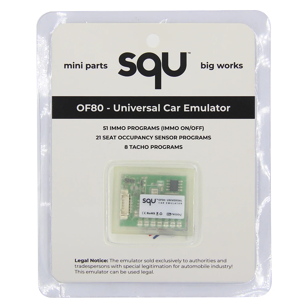 Универсальный эмулятор для автомобиля SQU OF68/OF80 мини детали поддержка IMMO/Seat accupancy