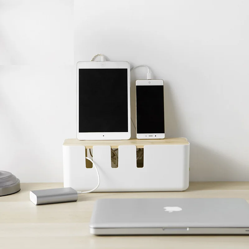 Ящик для хранения пластиковых кабелей ящик бытовых розеток С защитой от пыли