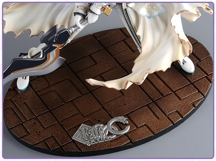 23 см, аниме Fate/stay Night Gsc Extra Ccc, белое платье, меч невесты, фигурка, модель, коллекция, Fate Night Girl Figure, новинка