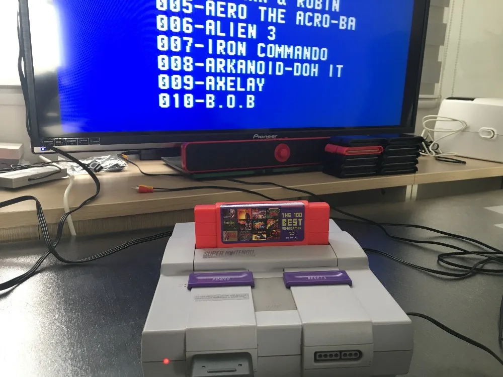 Супер картридж для игры 100 в 1 16 бит флэш NTSC Для Multicart американская версия (можно