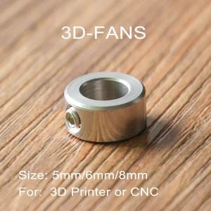 5 шт.лот детали для 3D-принтера Openbuilds блокировочный воротник T8 свинцовый винт блокировочный кольцевой замок изоляционная колонка 5 мм6 мм8 мм