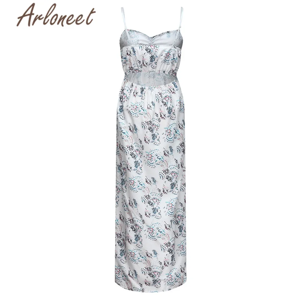 Одежда ARLONEET женское платье для беременных длинные сексуальные пляжные сарафаны