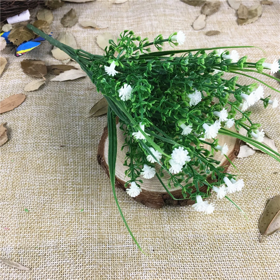 Маленькая искусственная пластиковая трава babysvish искусственные цветы для