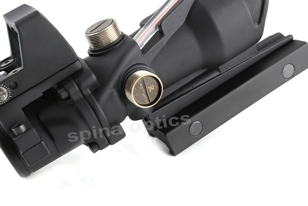 SPINA ACOG 4X32 настоящая сетка волоконно оптический прицел красный зеленый с