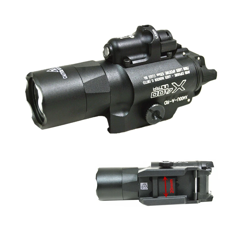 Пожарный клуб Тактический SF X400 ультра светодиодный светильник для оружия с