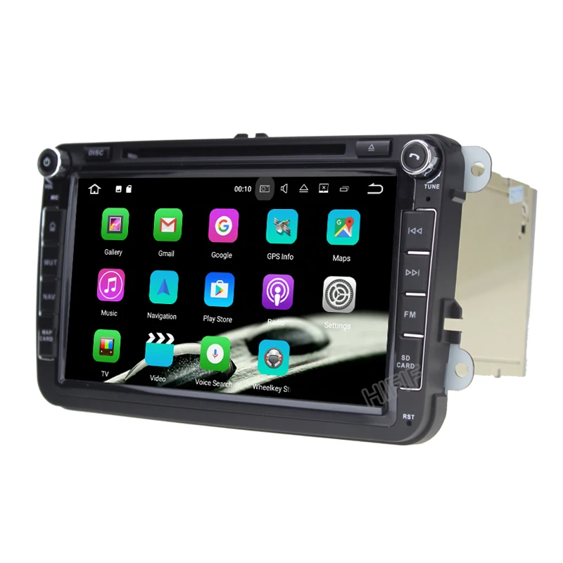 Android 10 Авто Радио автомобильный dvd-плеер для Volkswagen VW GOLF PASSAT B6 JETTA POLO CC TIGUAN OCTAVIA T5 Gps