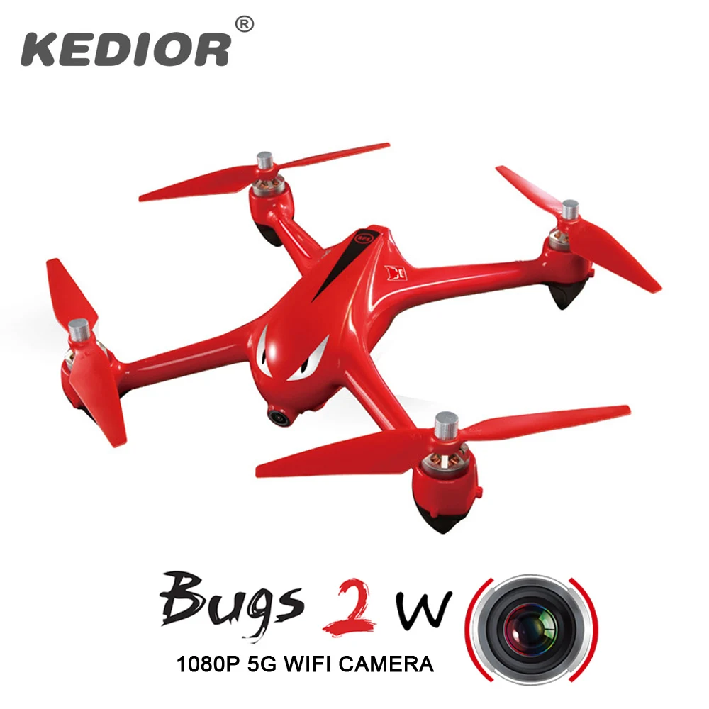 HD видео Дрон профессиональный бесщеточный Квадрокоптер с 1080 P 5 г Wi-Fi Камера 2 4 ГГц