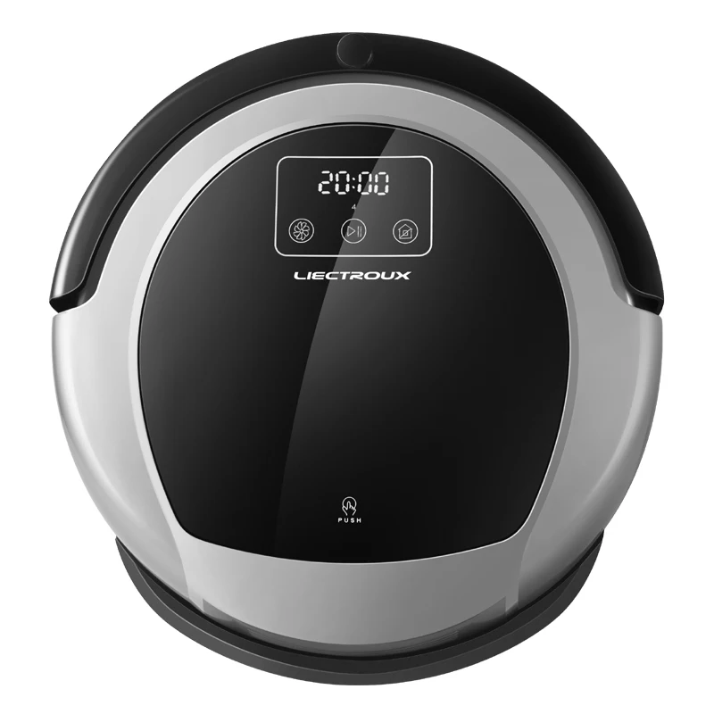 LIECTROUX B6009 Робот Пылесос wifi гироскоп Навигация картография влажная и сухая уборка