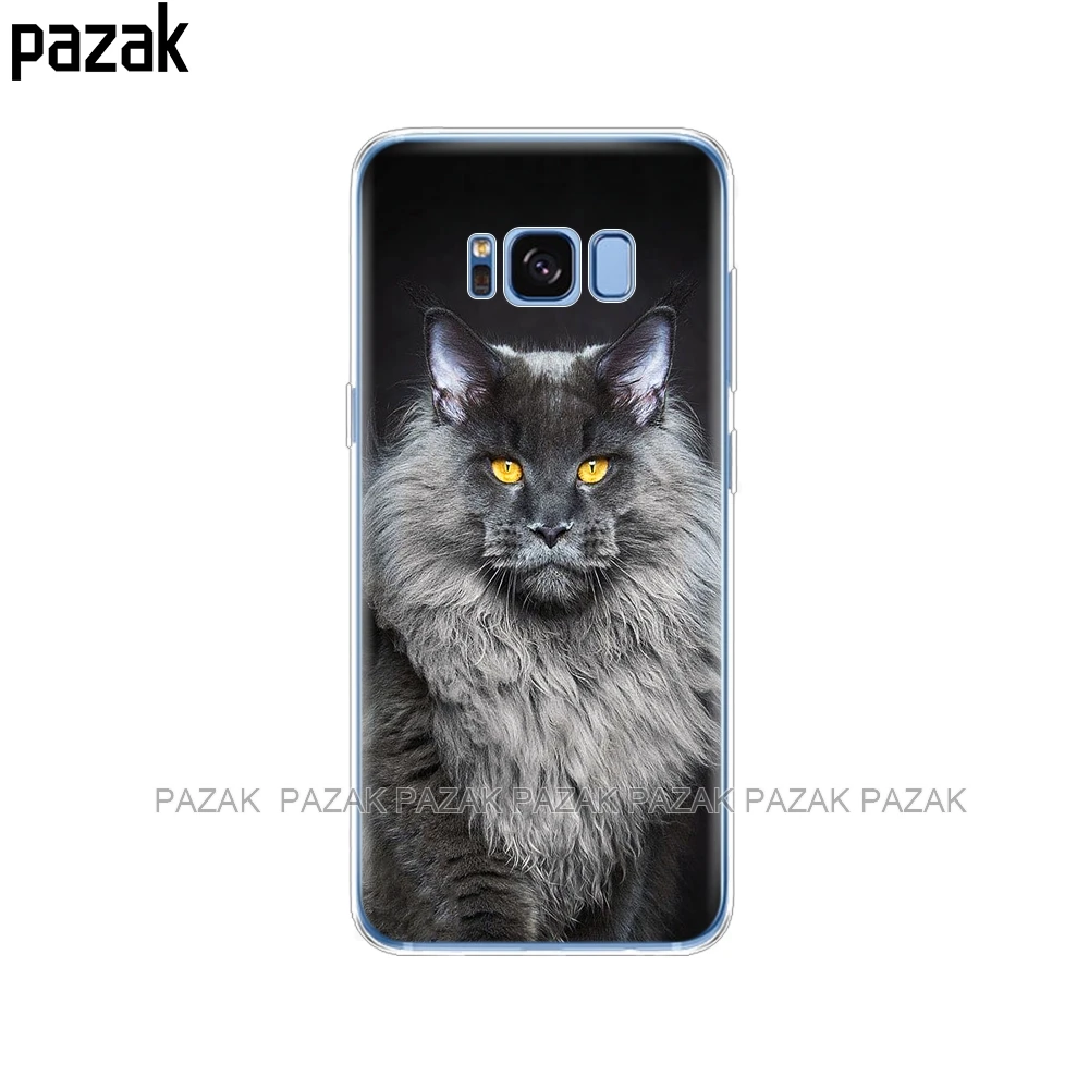 34400 Силиконовый чехол для телефона, чехол для samsung Galaxy A6, A8,, S8, S9 PLUS, задняя крышка для A600, A605, A530, A730, бампер, чехол, etui, мягкий ТПУ - Цвет: 34400