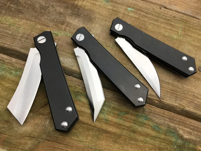 Новый KATANA стиль Titanium складной нож Флиппер карманом в стиле милитари