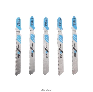 Лезвия для лобзика по дереву, металлу, быстрорежущее полотно для сабельной пилы, 5 шт.