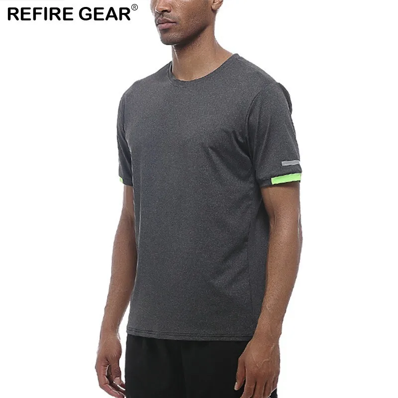 Футболка Refire Gear мужская с коротким рукавом уличная дышащая Спортивная майка
