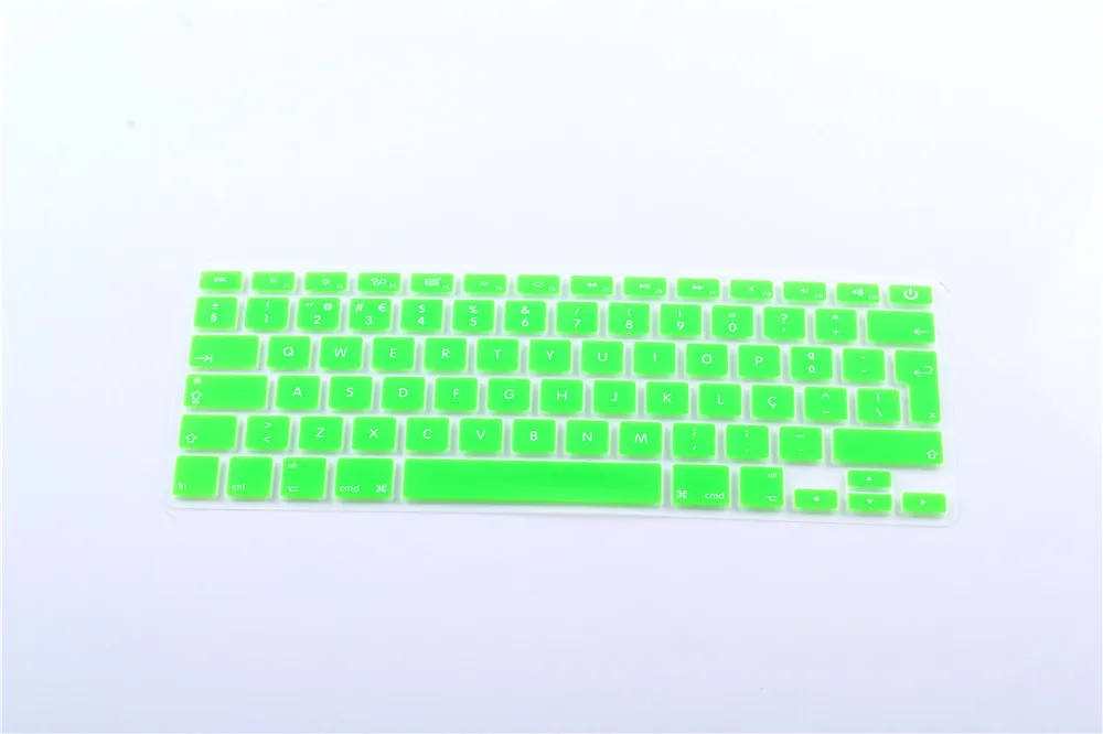 Португальский силиконовый чехол для клавиатуры 100 шт. Macbook Air 13 3 защита pro 15