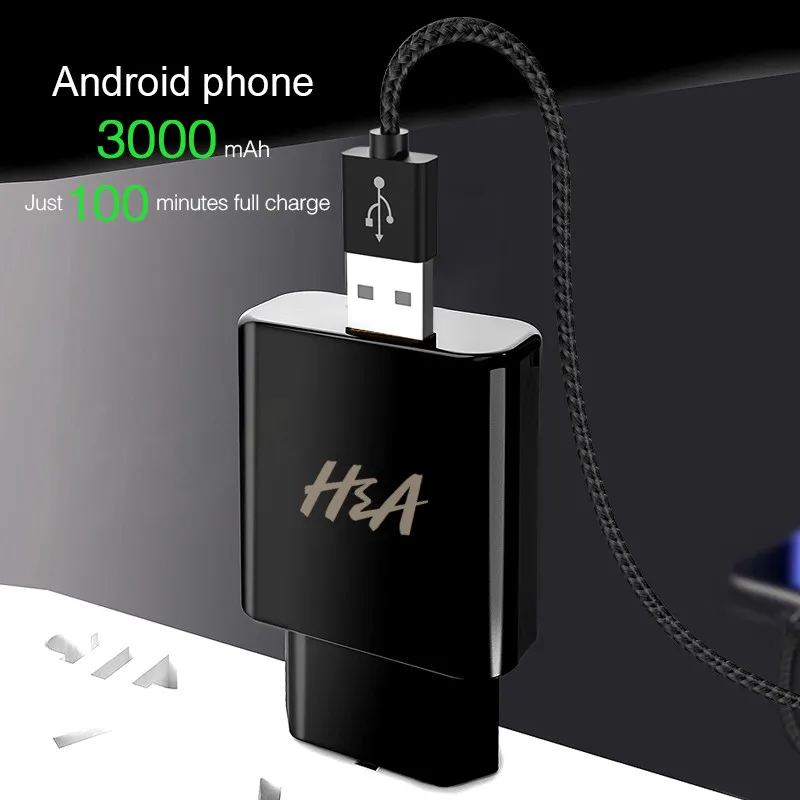 H& A Quick Charge 3,0 USB зарядное устройство для samsung S10 Plus S9 S8 QC3.0 мульти зарядное устройство для iPhone X XSMax 7 8 6 Plus EU зарядное устройство