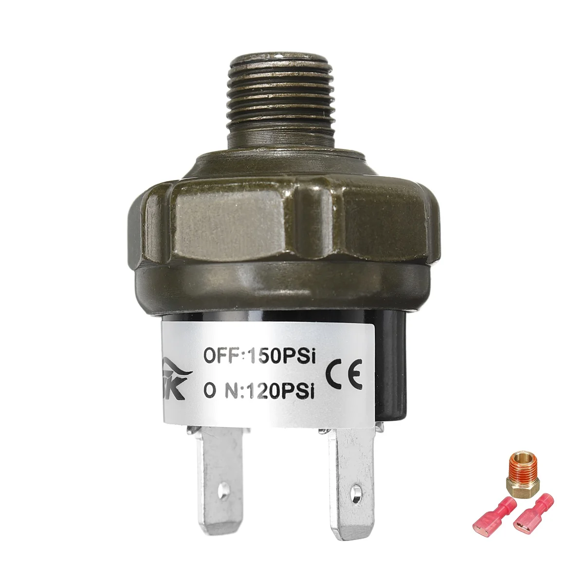 120-150Psi 1/" до 1/4" NPT разъем PSI воздушный компрессор для езды переключатель давления на бак контроль 70 90 100 120 150 180psi - Цвет: 120-150Psi