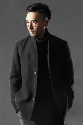 Куртка LinenAll Мужская шерстяная Повседневная Свободная льняная верхняя одежда