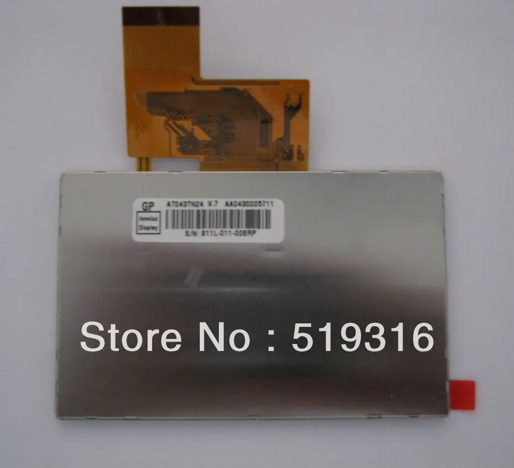 4 3 дюймовый ЖК экран 40PIN 32000579 04 AT043TN24 V.1 V.7|tp|screen 7lcd 7 |