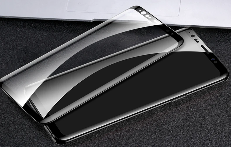 CAFELE 9D изогнутое закаленное стекло для samsung Galaxy S9 полный закругленный протектор экрана для samsung оригинальная гиперболоидная пленка