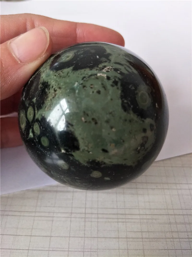 

large nice kambaba jasper sphere 60mm-65mm stones and minerals Madagascar