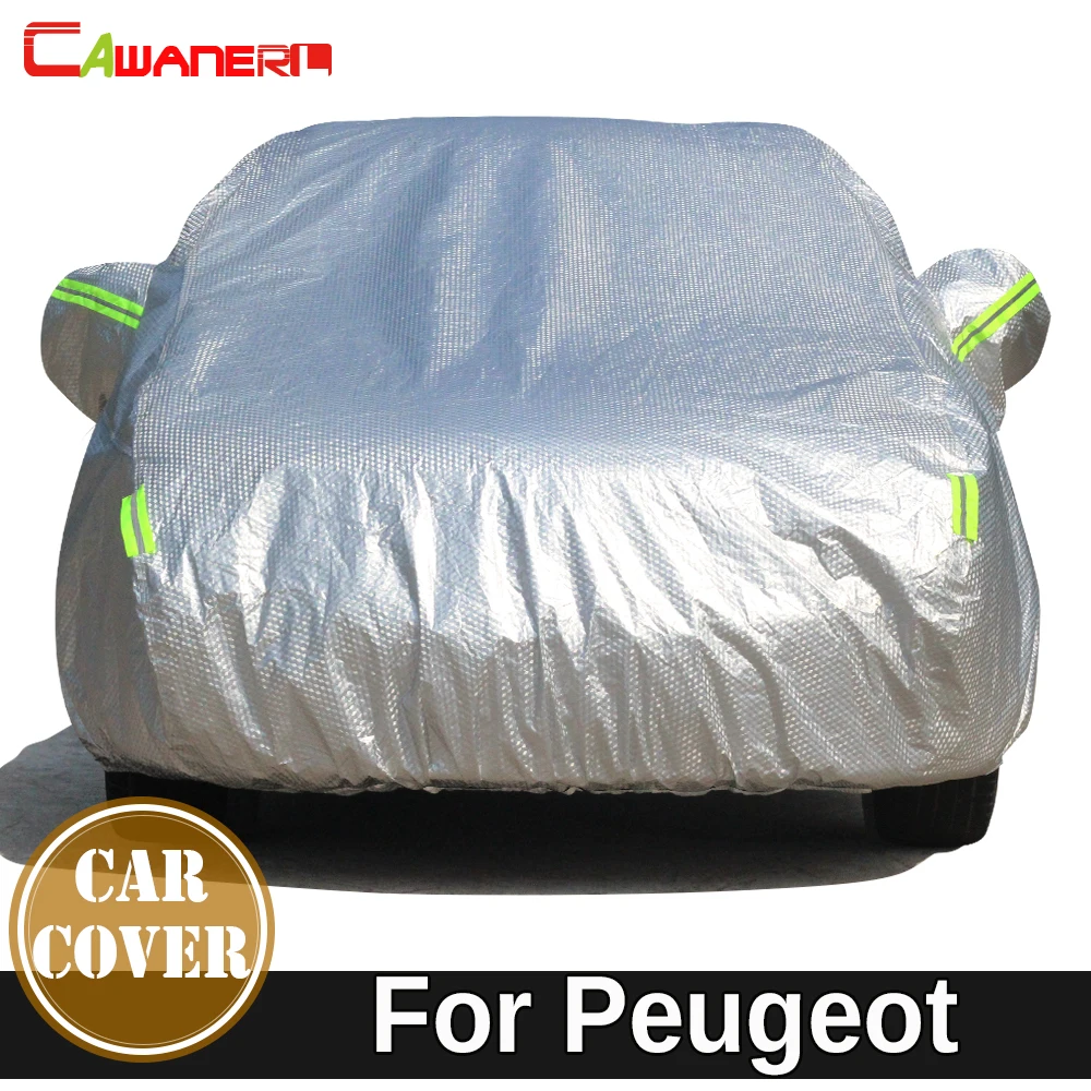 Cawanerl For Peugeot 806 807 Partner RCZ Tepee Bipper Expert Cotton Car Cover Waterproof Sun Snow Rain Resistant Thicken Cover