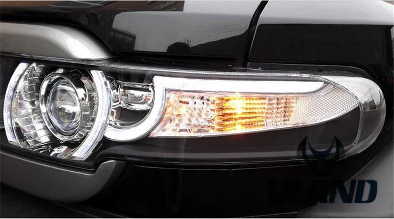 VLAND Заводская Автомобильная фара для FJ Cruiser светодиодный светильник 2007 2008 2012 2014