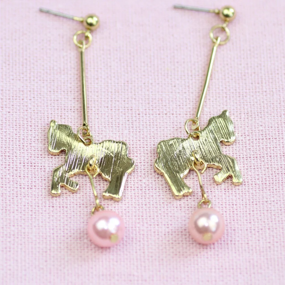 Timlee E153 модные ювелирные украшения в виде милых животных|drop earrings|earrings fashionfashion drop