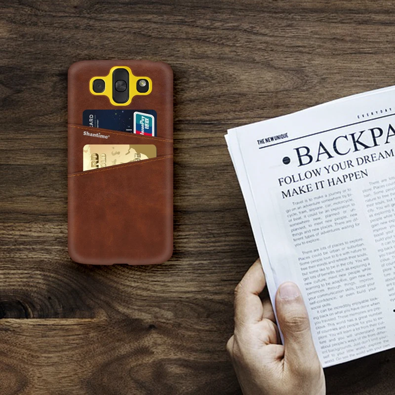 Роскошный винтажный кожаный чехол для LG AKA телефона из искусственной кожи с
