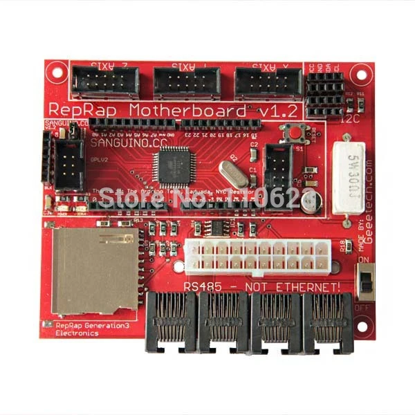 2019 Новый Geeetech 3D принтер reprap материнская плата V1.2 контроллер бесплатная доставка |