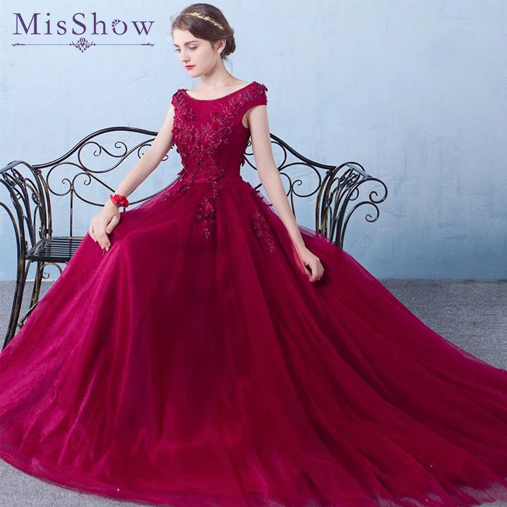 Robe de Soiree Vestidos Fiesta 2019 Длинные вечерние платья с объемным цветком и бисером