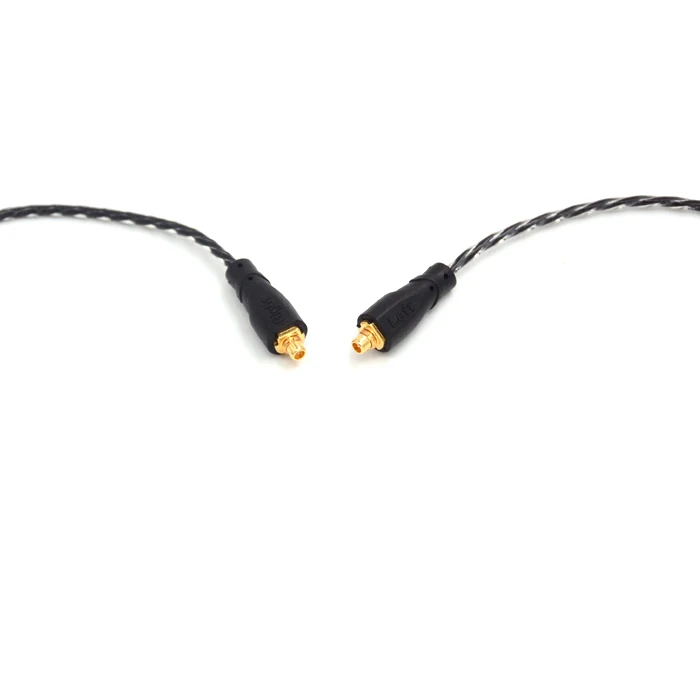 NiceHCK 1 шт. черный кабель для наушников медный с кристаллами Отсоединяемый Shure SE215/535