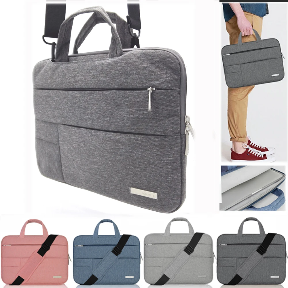 Case For Laptop 11 13 14 14.1 15.6 Messenger Handbag Sleeve Shoulder Bag Notebook Macbook Air Pro 11.6 13.3 Drop shipping | Компьютеры и