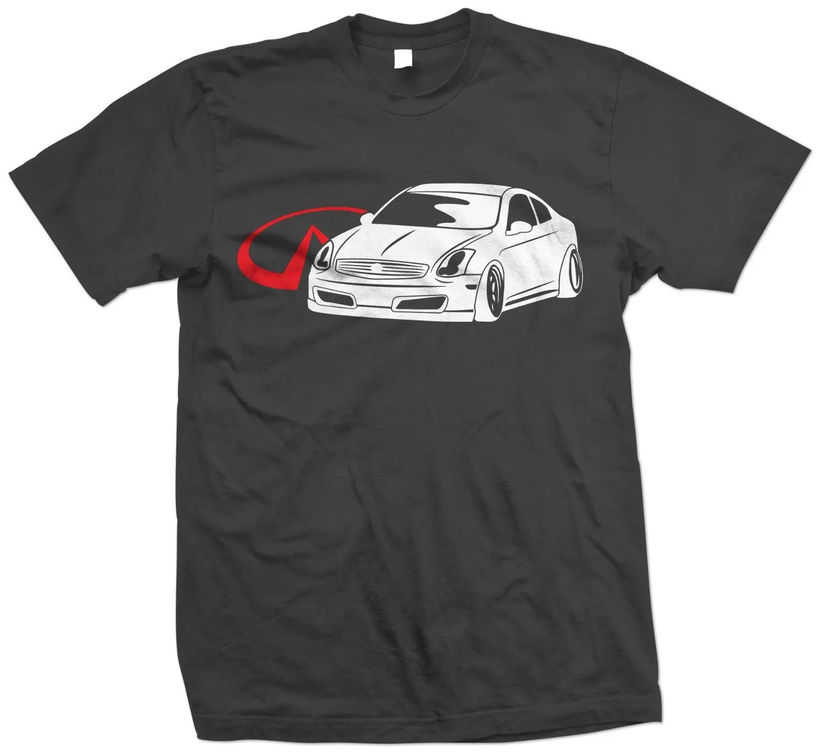

2019 Hot sale Fashion Japanese Classic Car G35 Coupe T-shirt Tee Shirt Car Racer Tee shirt