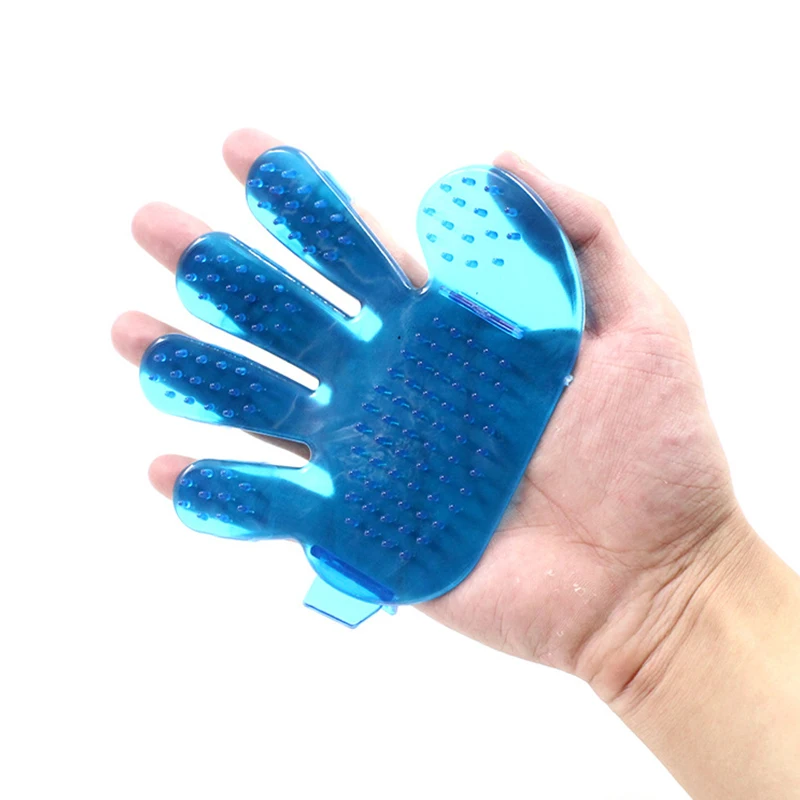 Pet Уход за лошадьми перчатки для товары кошек волос кисточки гребень Массажная