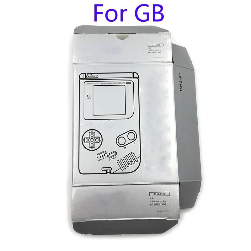 20 штук для GB коробка новая упаковка приставка gameboy Розничная с логотипом |